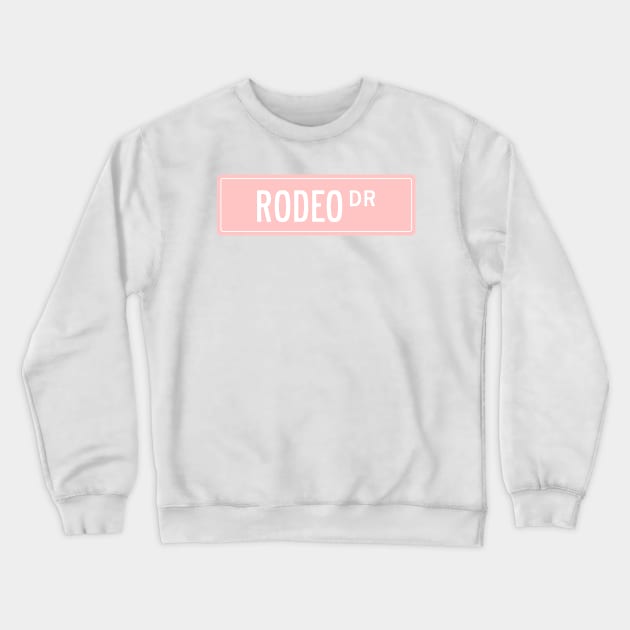 Rodeo dr pink Crewneck Sweatshirt by annacush